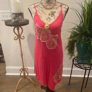 I-N-C International Concepts Size S Coral Sequin & Beaded dress